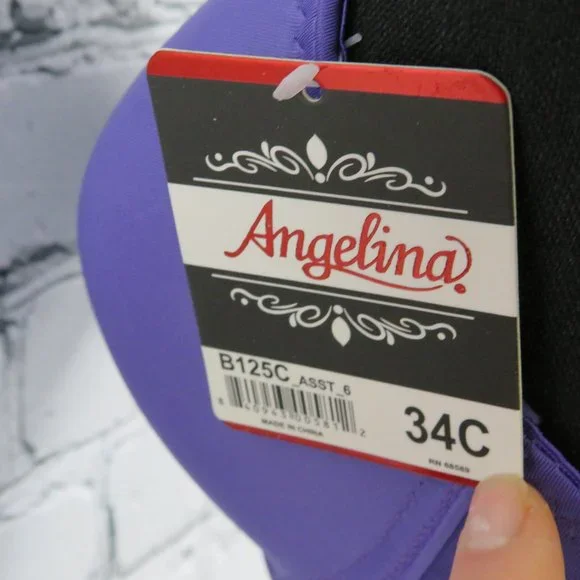 NWT - Lightly Padded Wired Bra w/ Lace Back - Picture 2 of 4